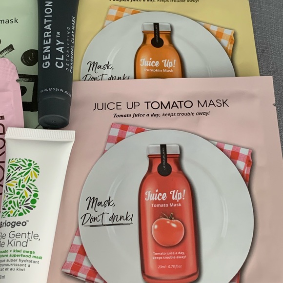 NWT 6 masks /scrubs :face, hair , body - Picture 3 of 3